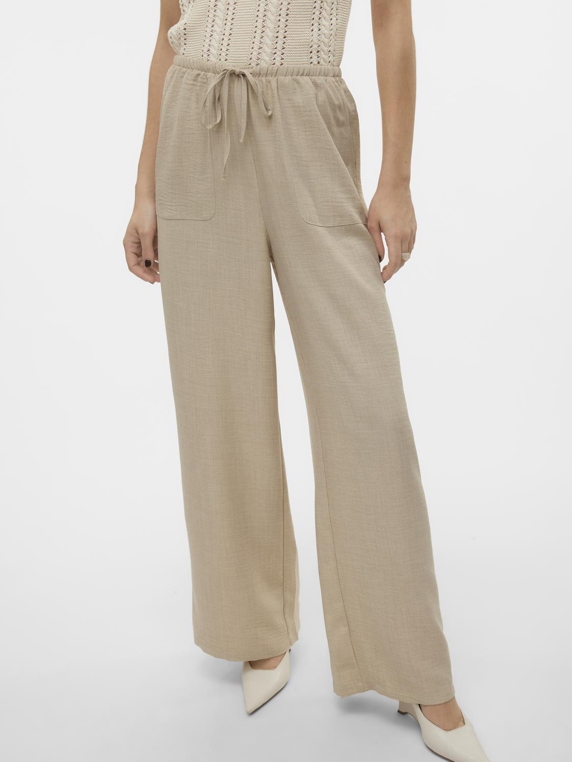 Vero Moda - Melaney - Bukser - Overcast