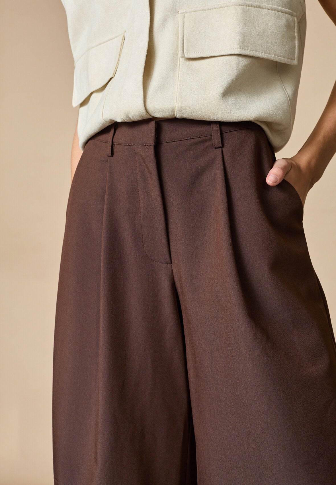 Love & Divine - Love1297 - Shorts Brun
