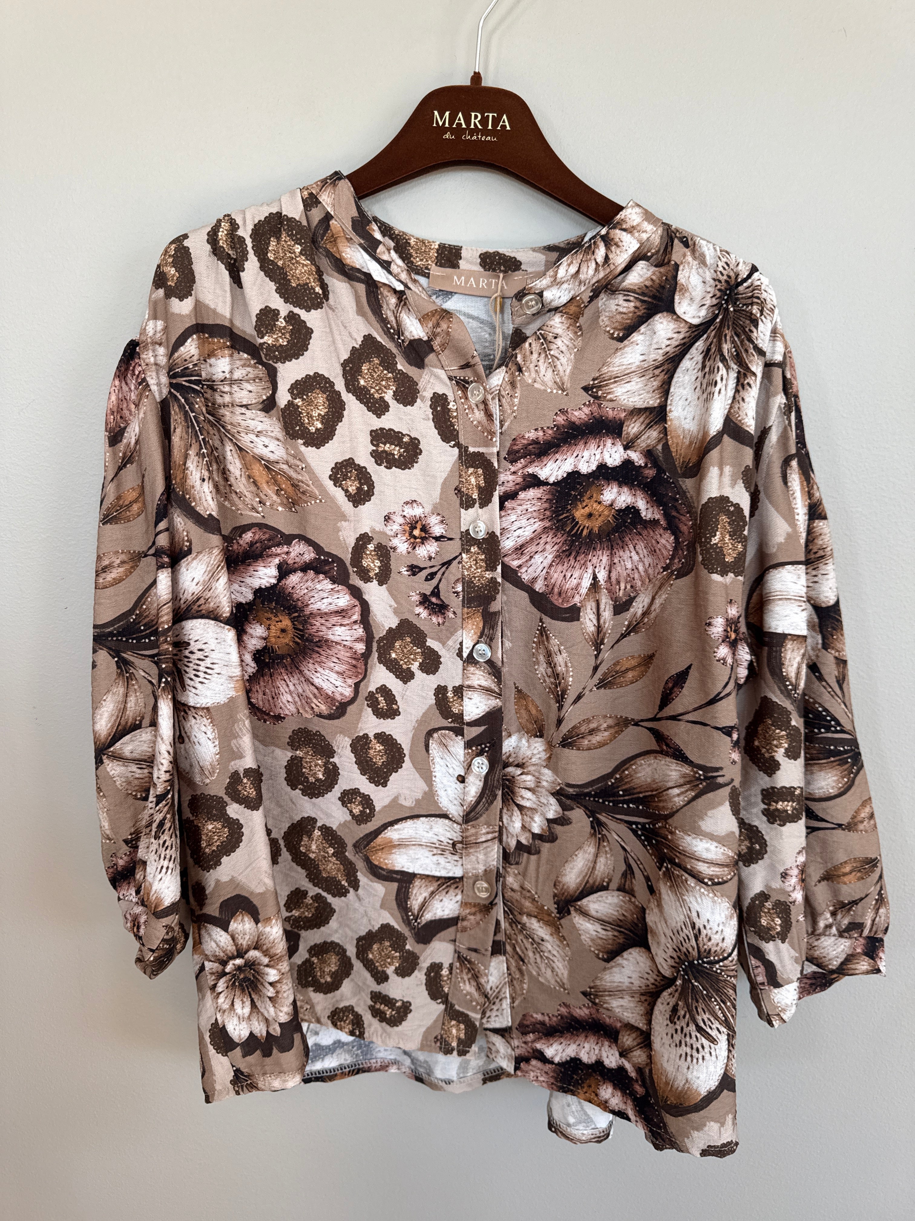 Marta Du Chateau - Destiny - Bluse - Camel