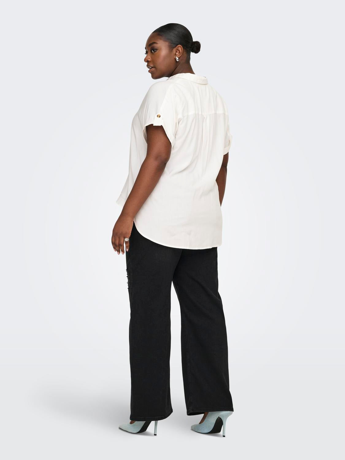 Only Carmakoma - Caryasmin - Shirt - Snow White