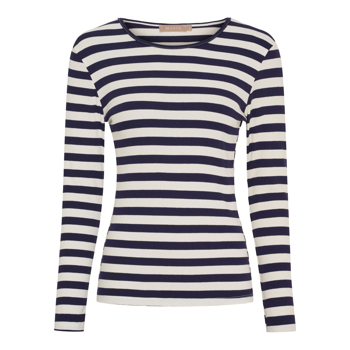 Marta Du Chateau - Begonia - T-Shirt - Navy