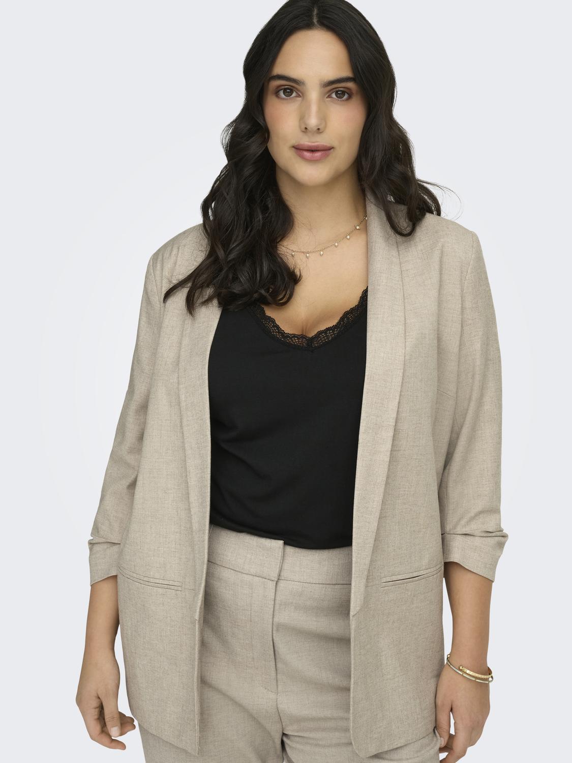 Only Carmakoma - Carelly - Blazer - White Pepper