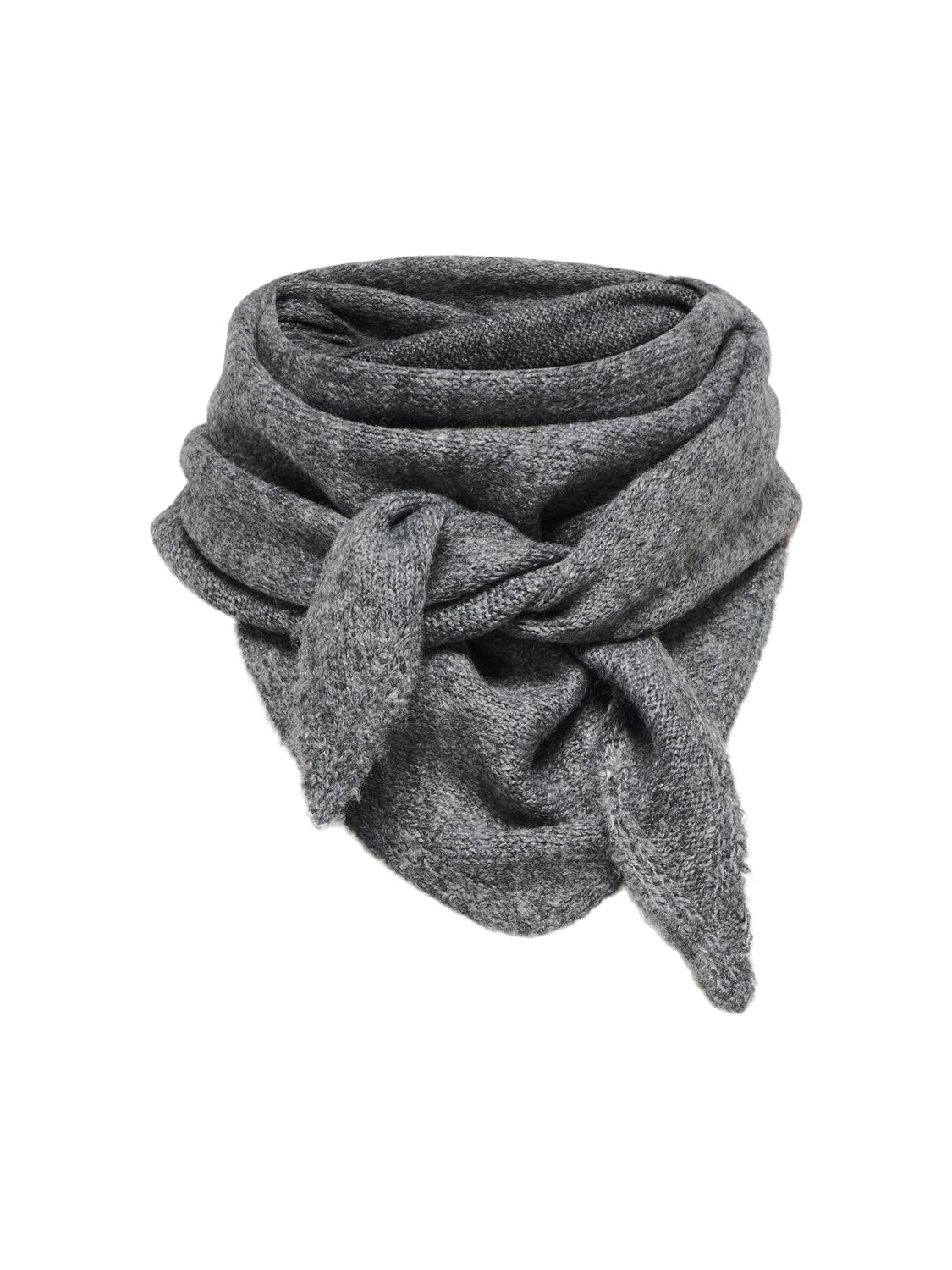 JDY - Drea - Scarf - Mørkegrå Melange