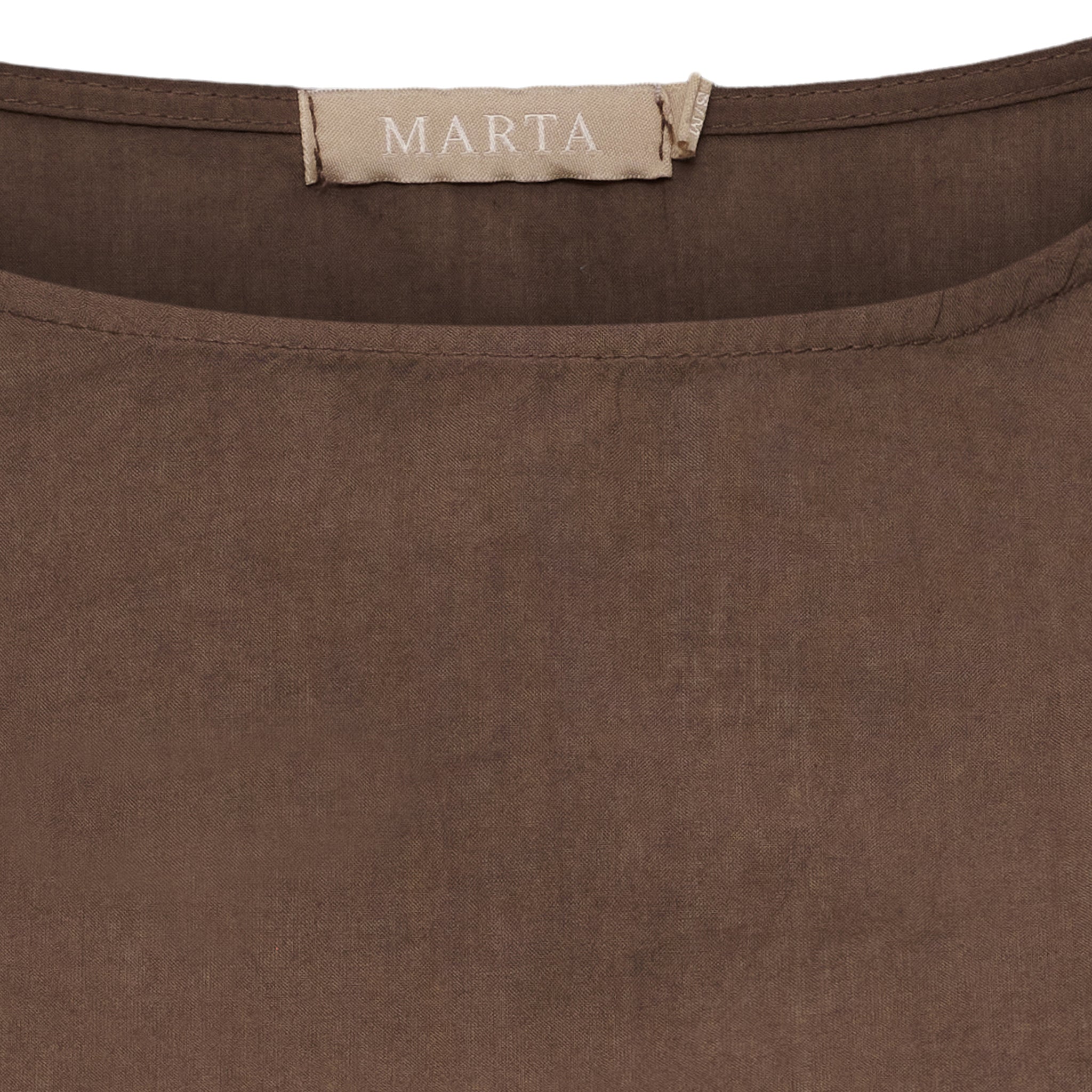 Marta Du Chateau - Kasimira - Top - Mocca