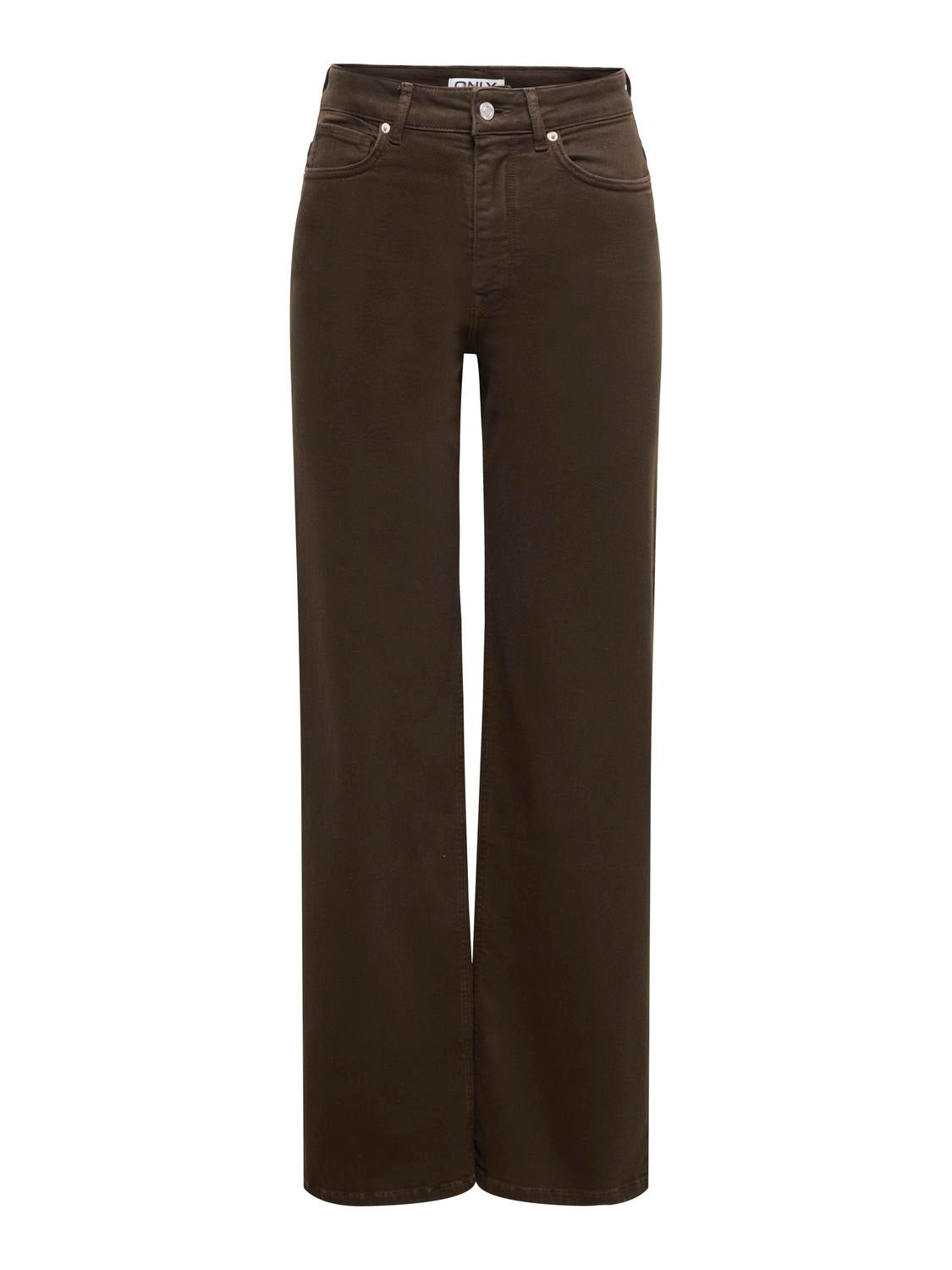 Only - Madison - Jeans - Mørkebrun Denim