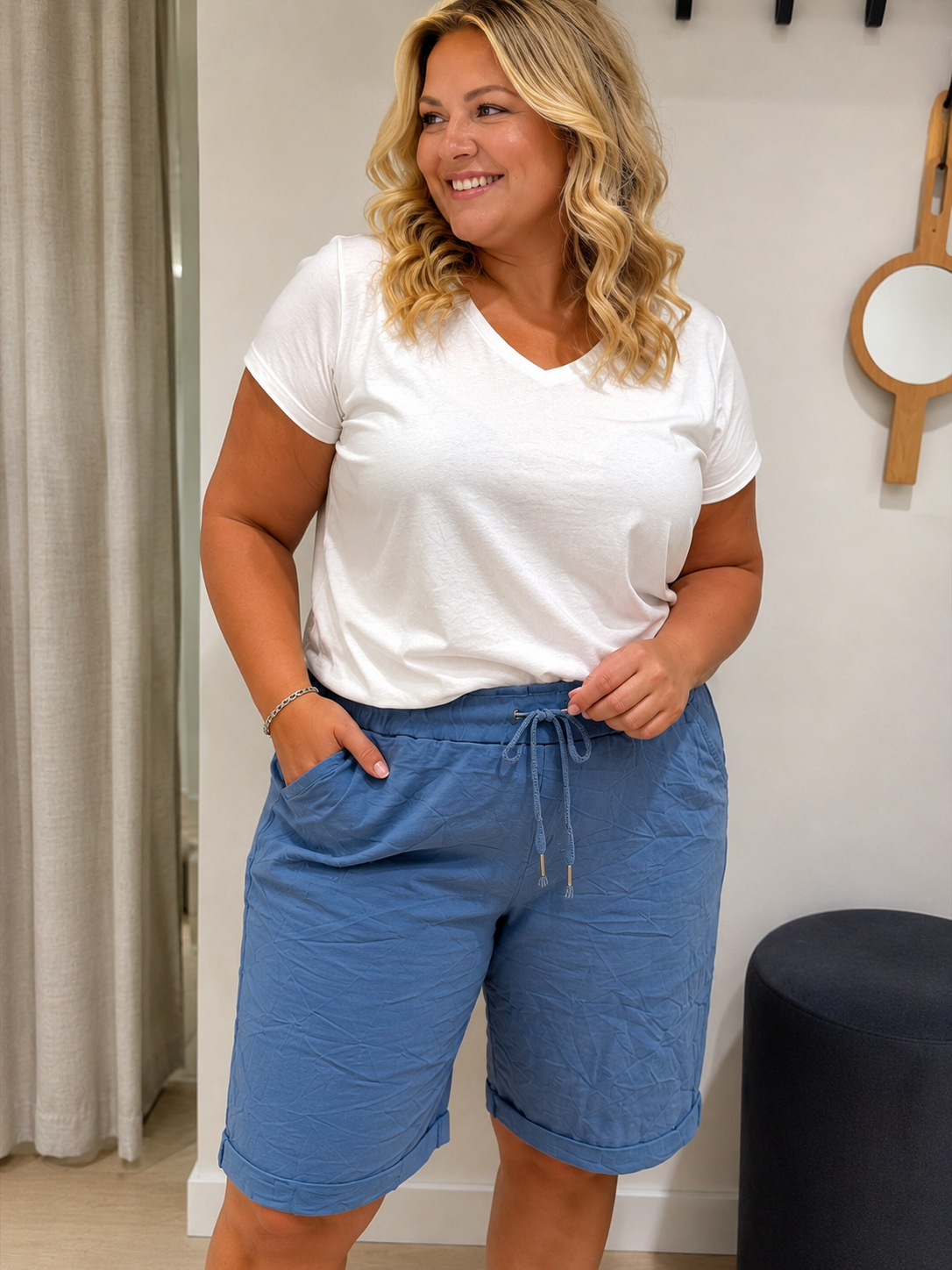 Vanting - Pernille - Shorts - Lyseblå