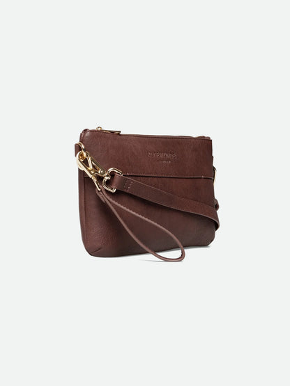 Rosemunde - Andora Medium - Clutch Chokoladebrun