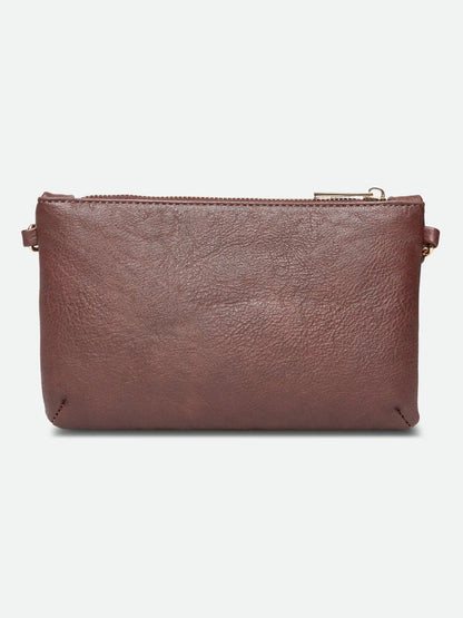 Rosemunde - Andora - Lille Clutch Chokoladebrun