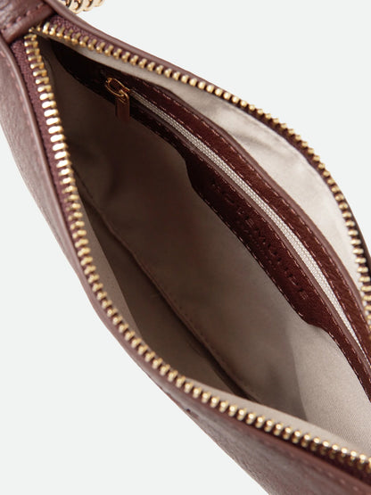 Rosemunde - Andora - Lille Clutch Chokoladebrun