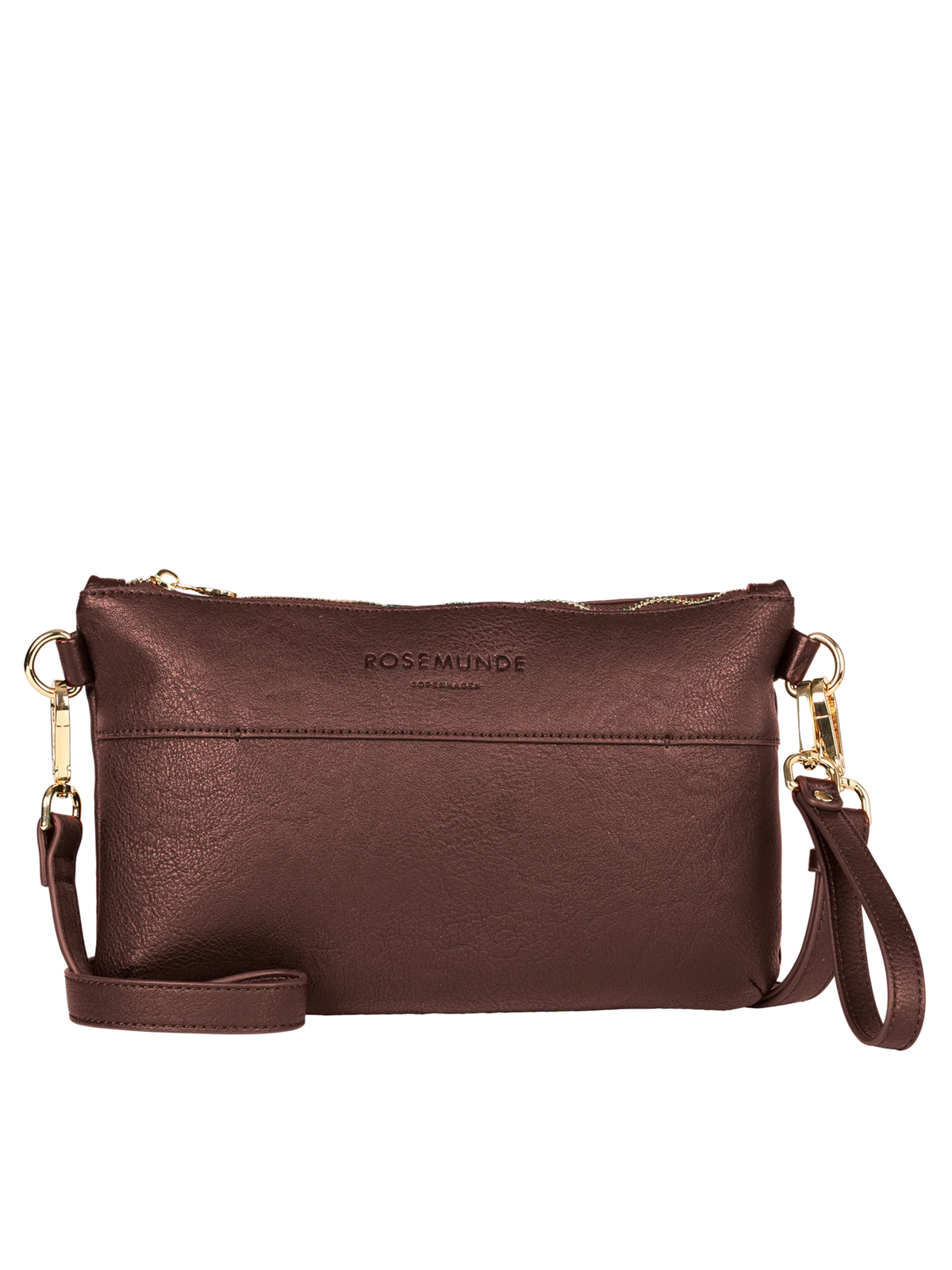 Rosemunde - Andora Medium - Clutch Chokoladebrun