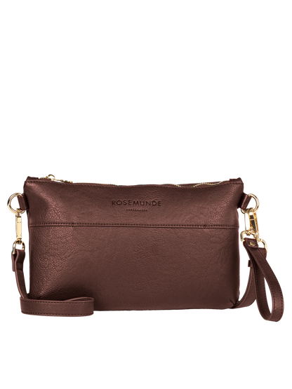 Rosemunde - Andora Medium - Clutch Chokoladebrun
