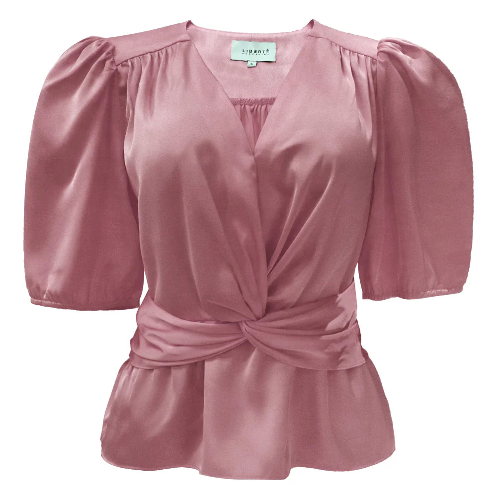 Liberté - Tiki Twist - Bluse Dusty Rose