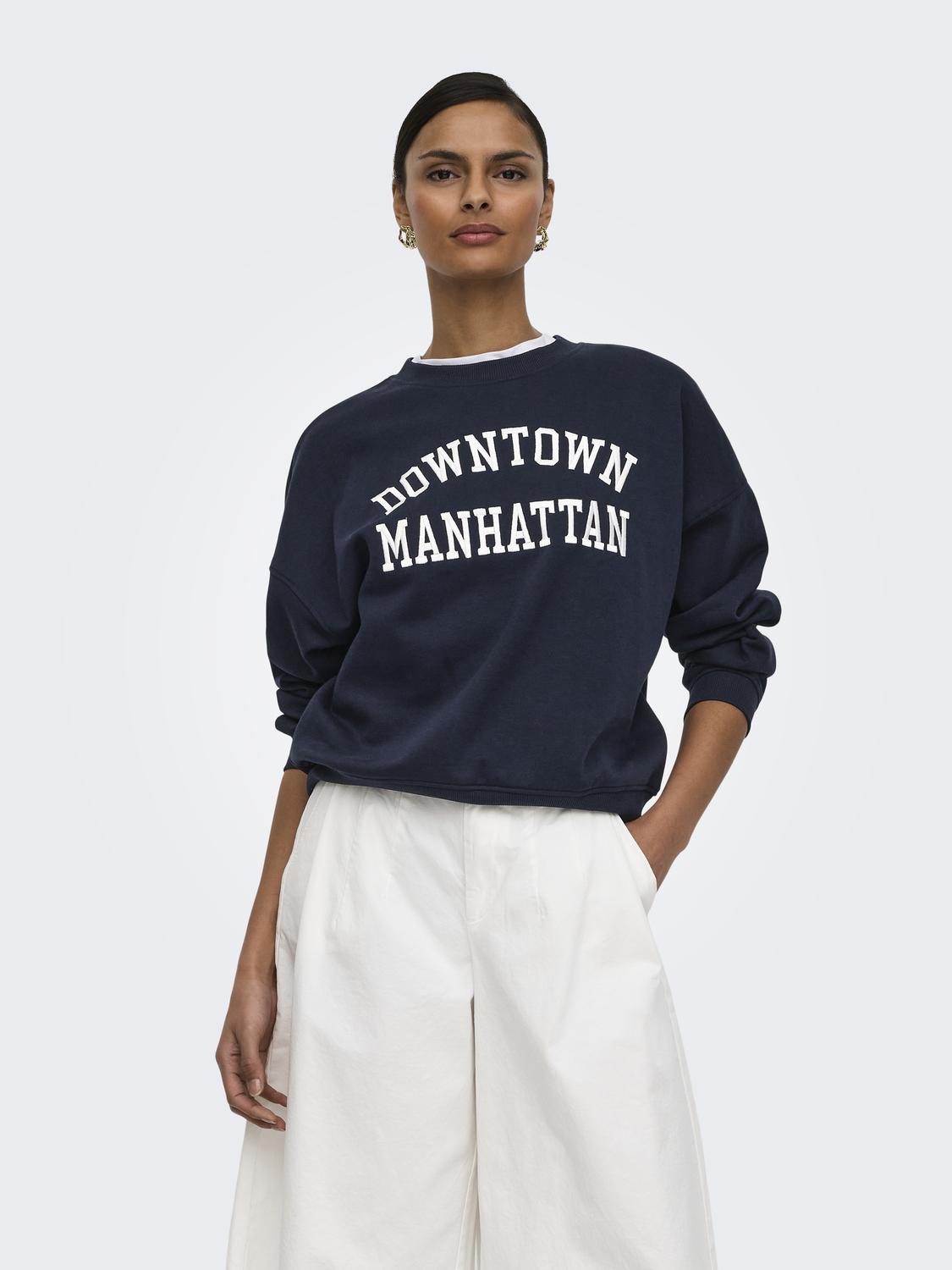 JDY - Mesa - Sweatshirt - Sky Captain