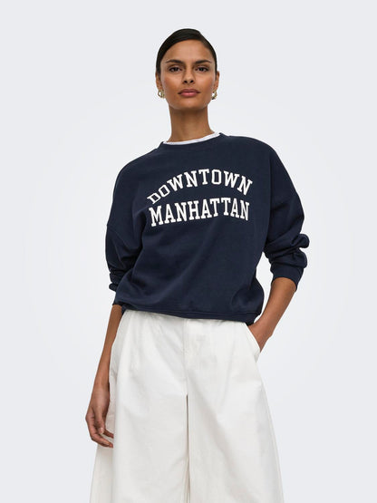 JDY - Mesa - Sweatshirt - Sky Captain