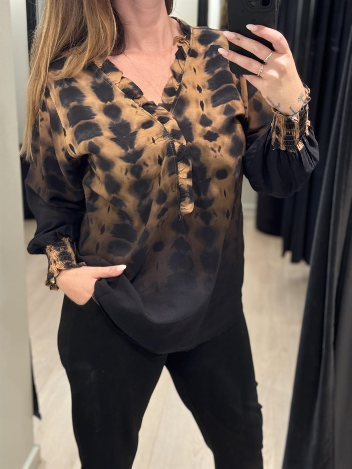 Marta - Bluse - Sort Caramel