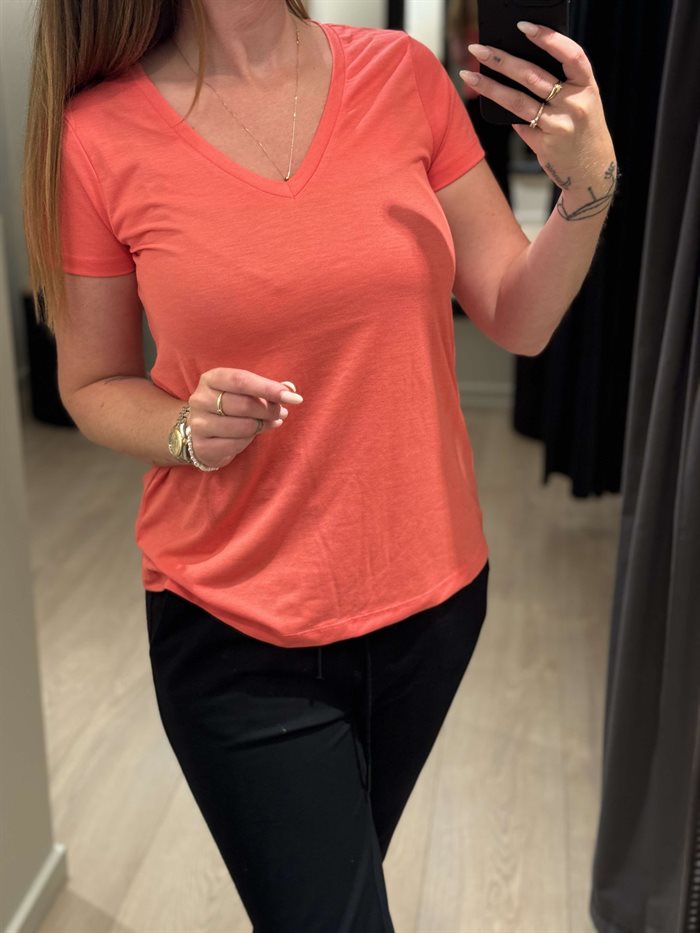 JDY - Dalila - T-shirt Coral