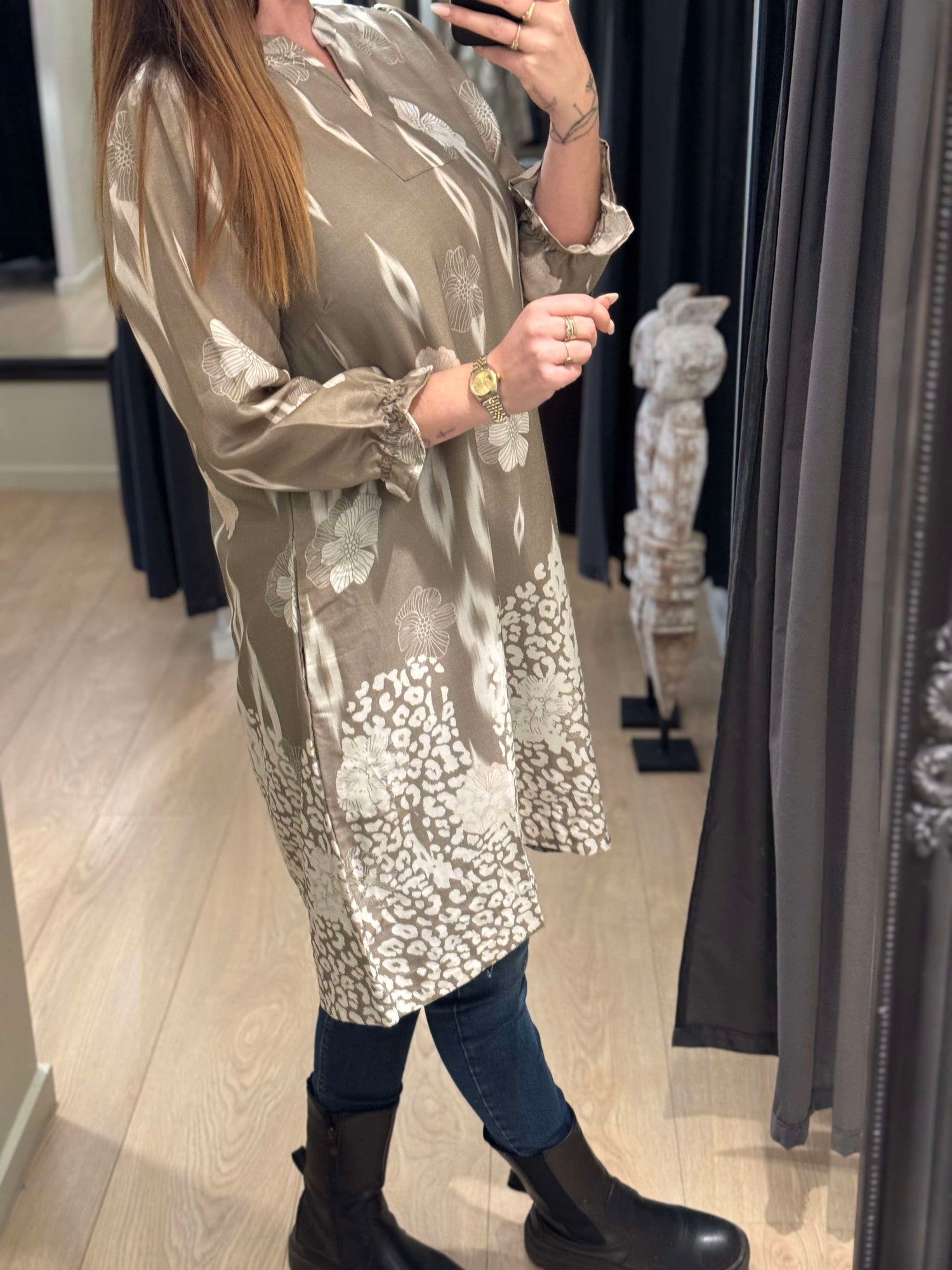 Ofelia - Laura.- Tunika Beige