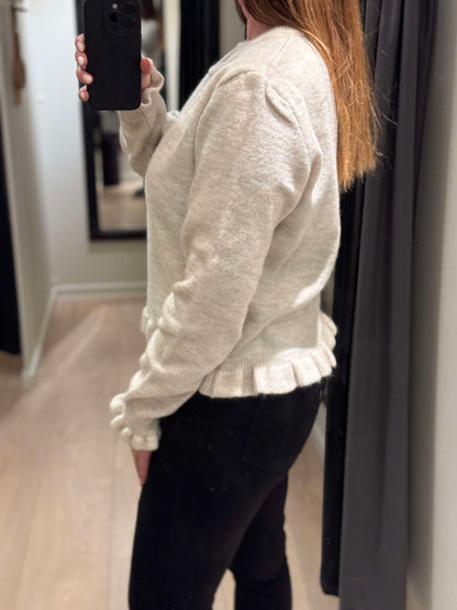 JDY - Letty - Cardigan Lys Beige