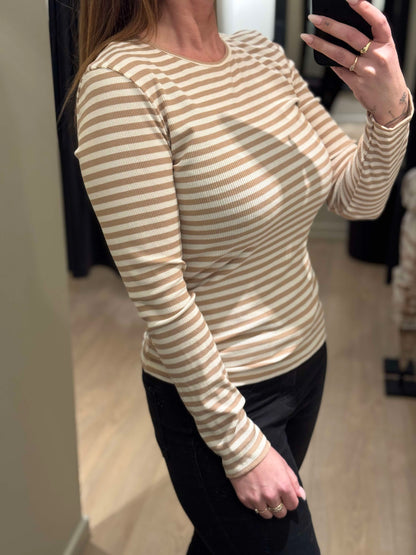 Marta - Josianale - Bluse Beige