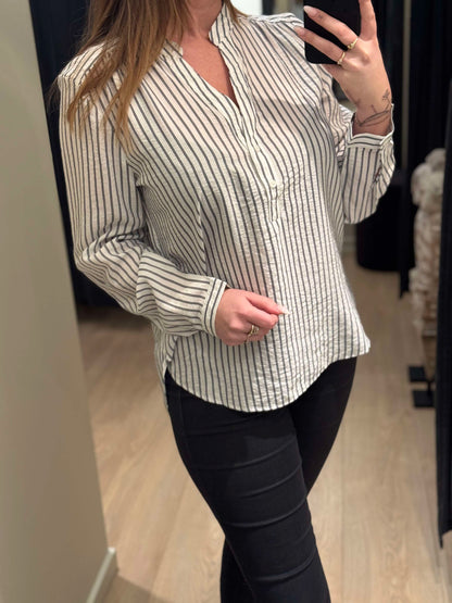 JDY - Barbara - Bluse Hvid/Sort