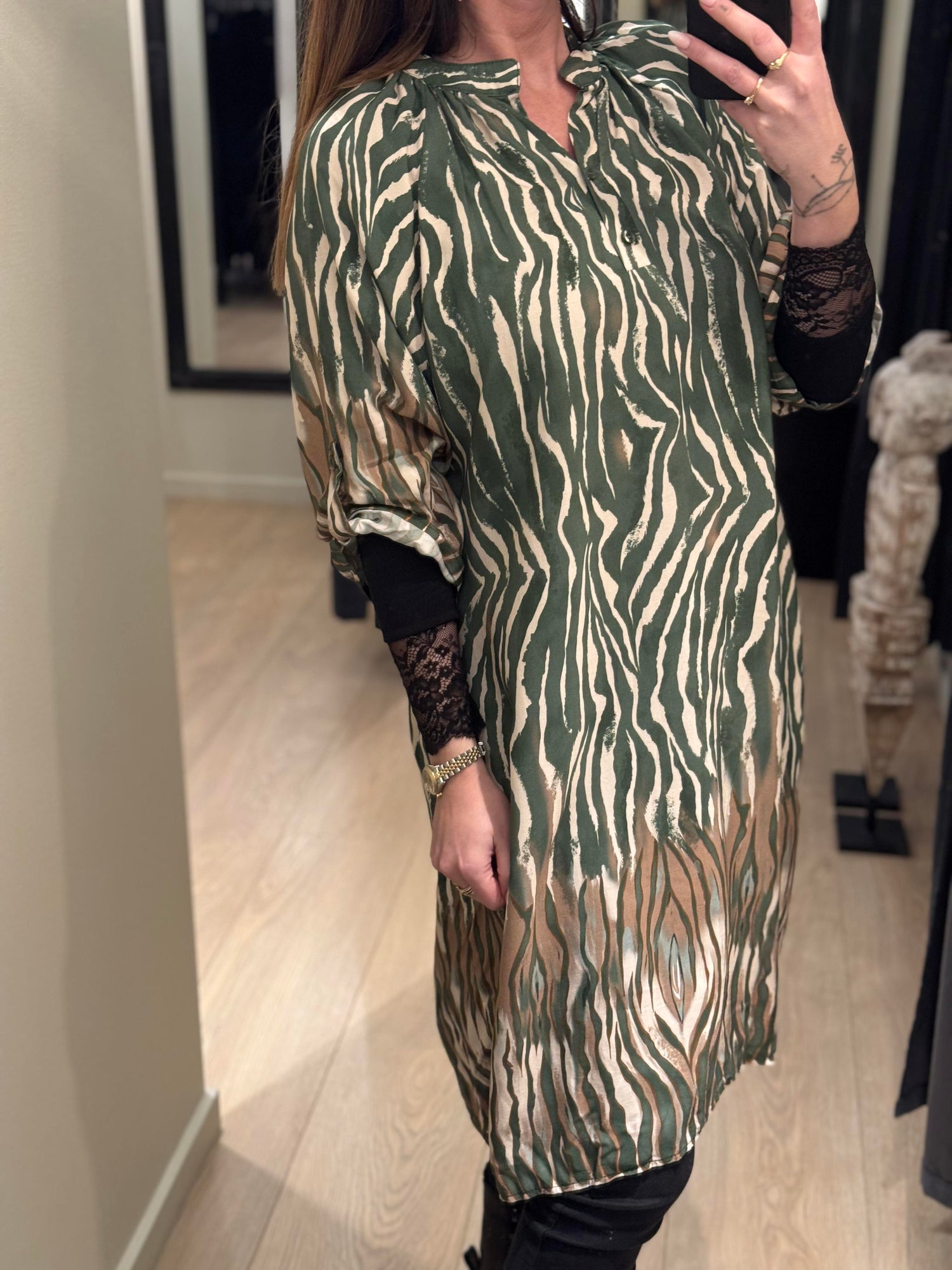 Marta - Jeanette - Tunika Grøn