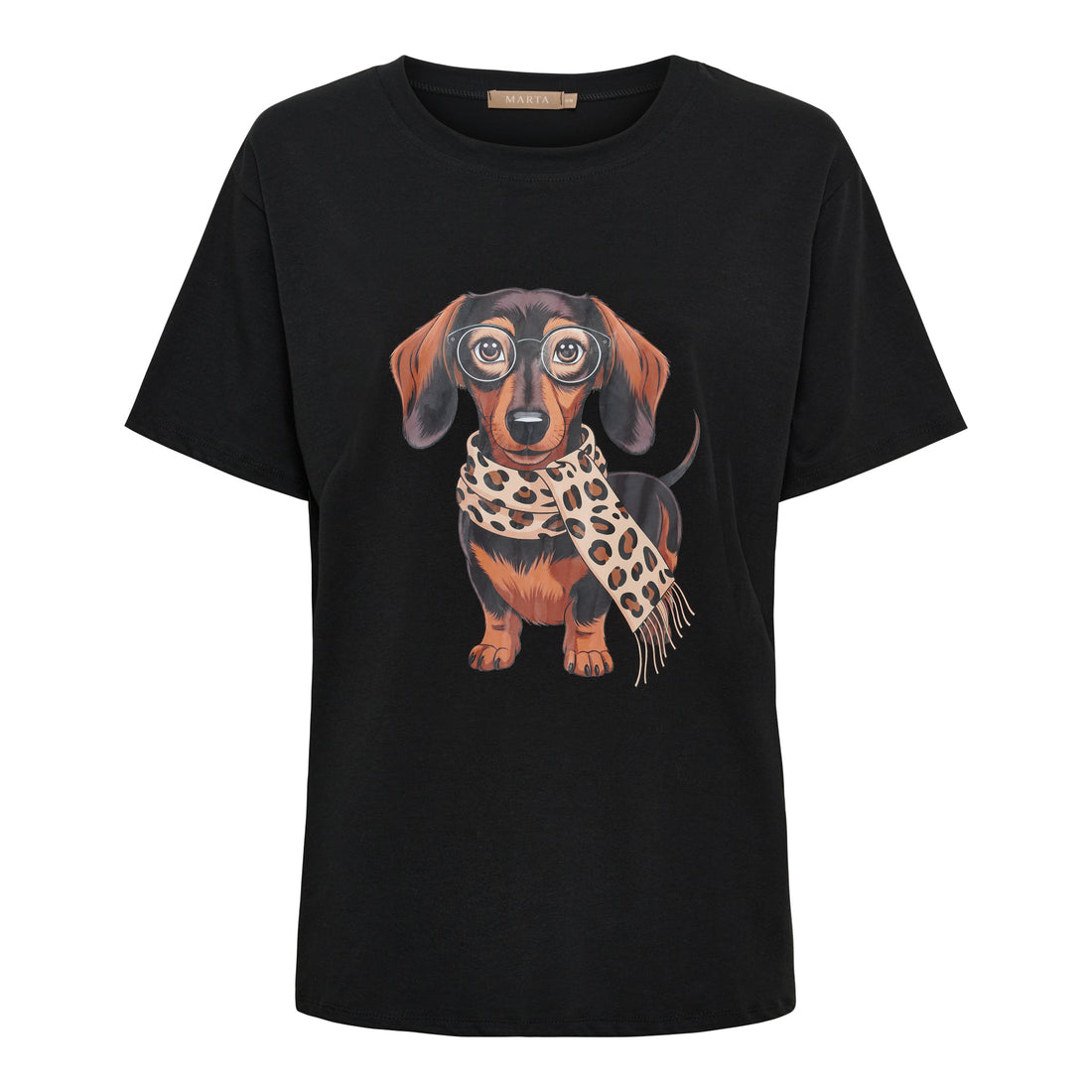 Marta Du Chateau - Inge - T-Shirt - Sort