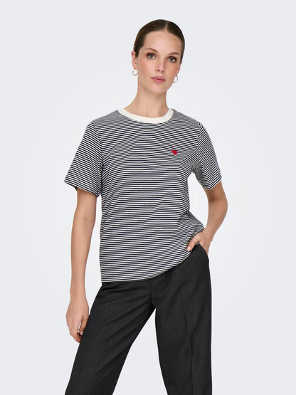Jacqueline De Yong - Pisa - T-shirt - Blå