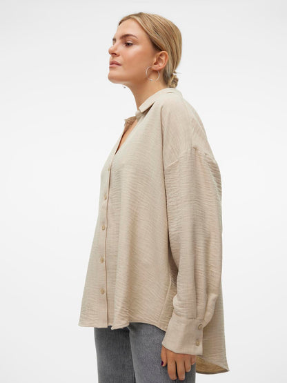 Vero Moda - Melaney - Skjorte - Overcast