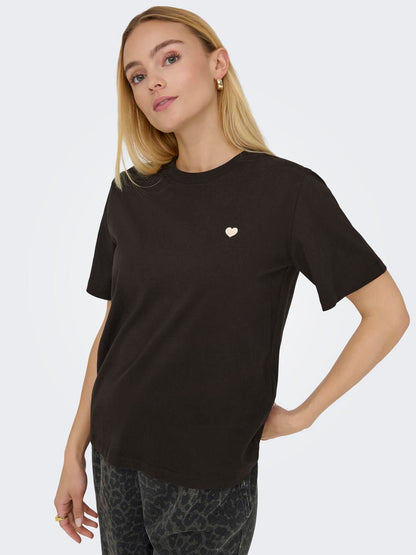 JDY - Pisa - T-shirt - Chokolde