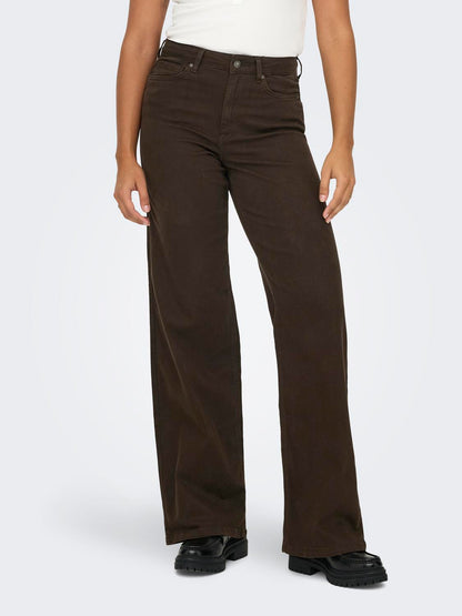 Only - Madison - Jeans - Mørkebrun Denim