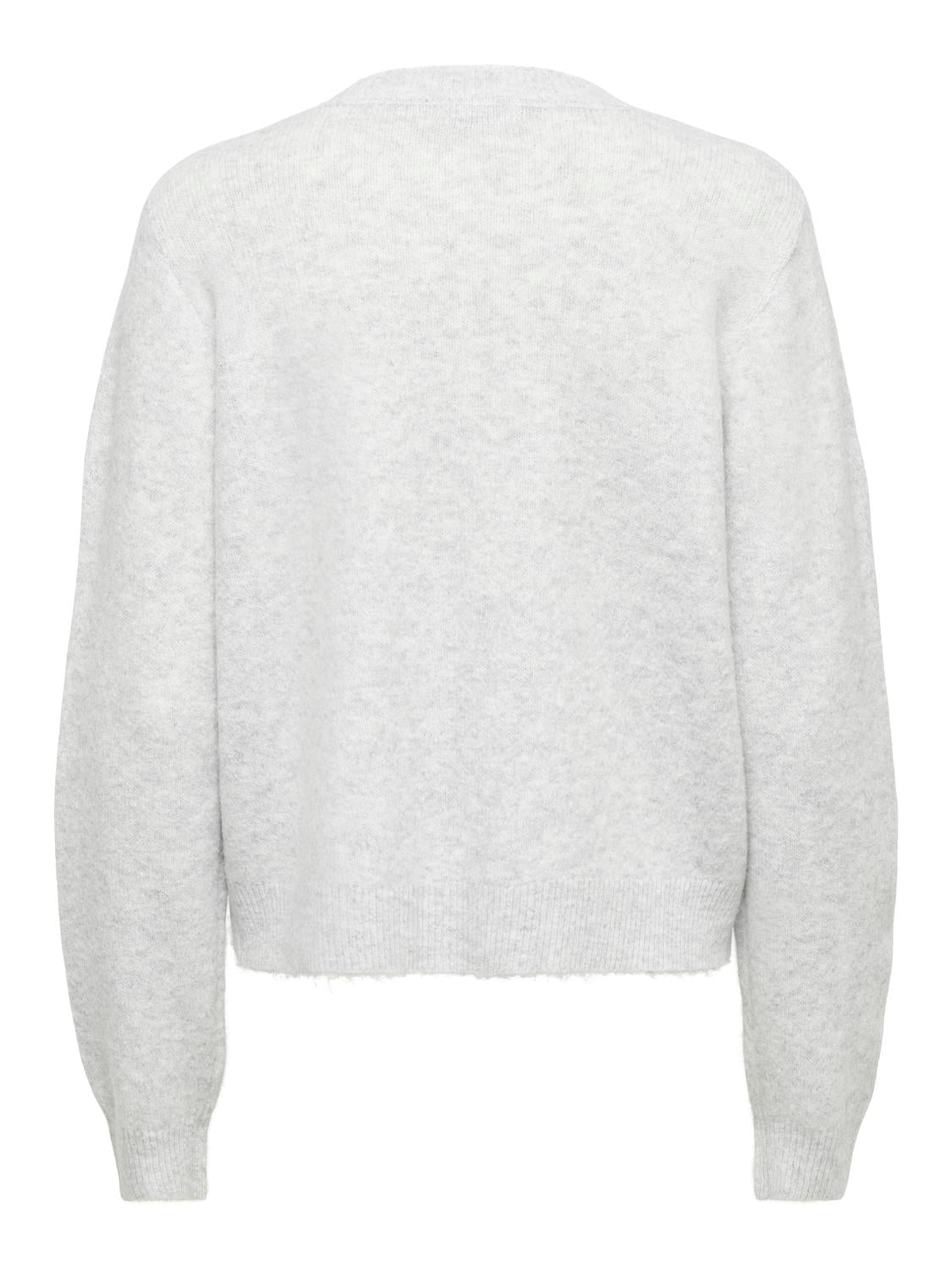 JDY - Fiola - Cardigan - Lysegrå