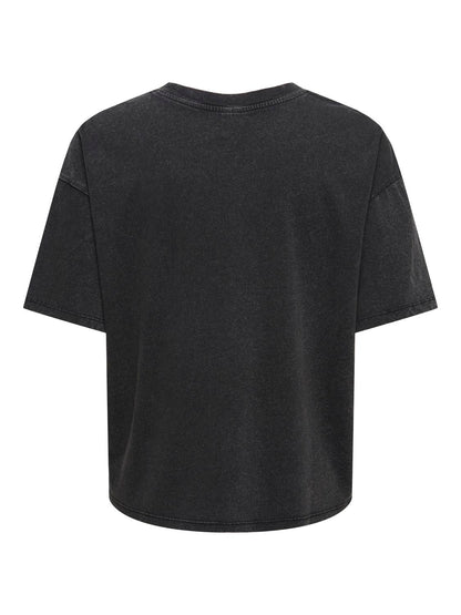 Only - Lucy - T-shirt - Sort
