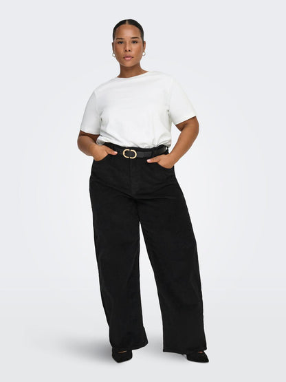 Only Carmakoma - Carjen - T-shirt - Hvid