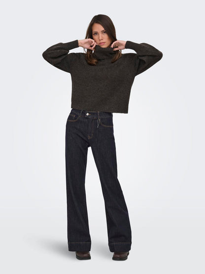 Only - Olivia - Pullover - Chokolade