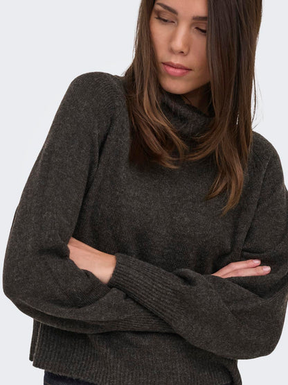 Only - Olivia - Pullover - Chokolade