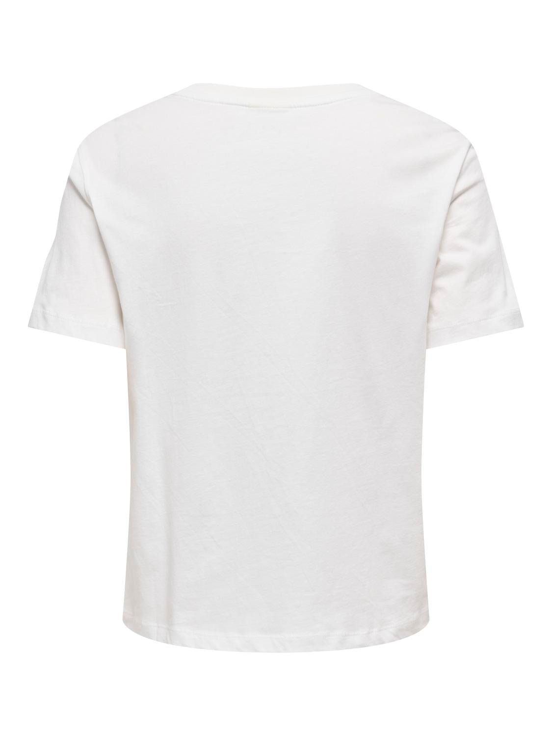 JDY - Lima - T-shirt - Cloud Dancer