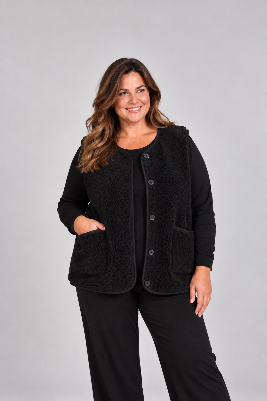 Wasabi - Nettie 3 - Vest Sort