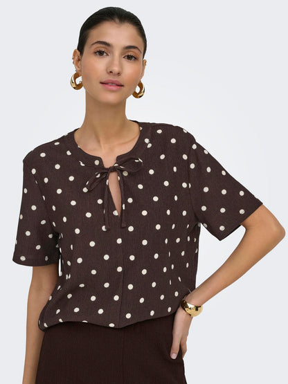 JDY - Debbie - Top - Coffee Dot