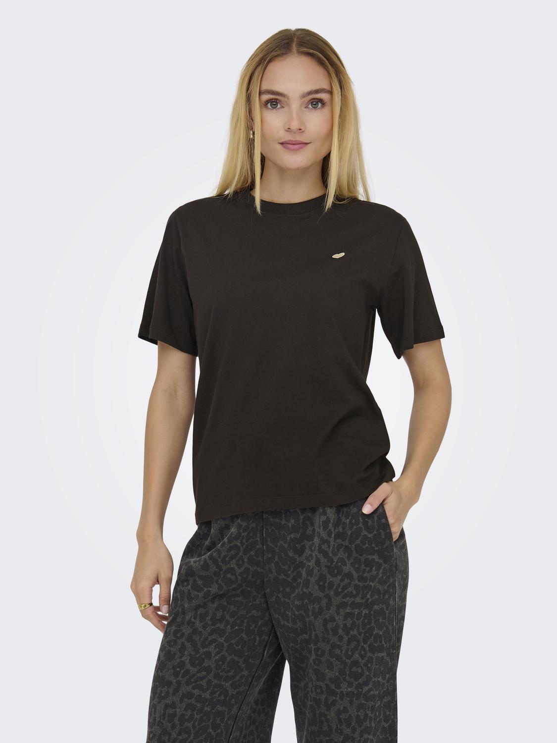 JDY - Pisa - T-shirt - Chokolde