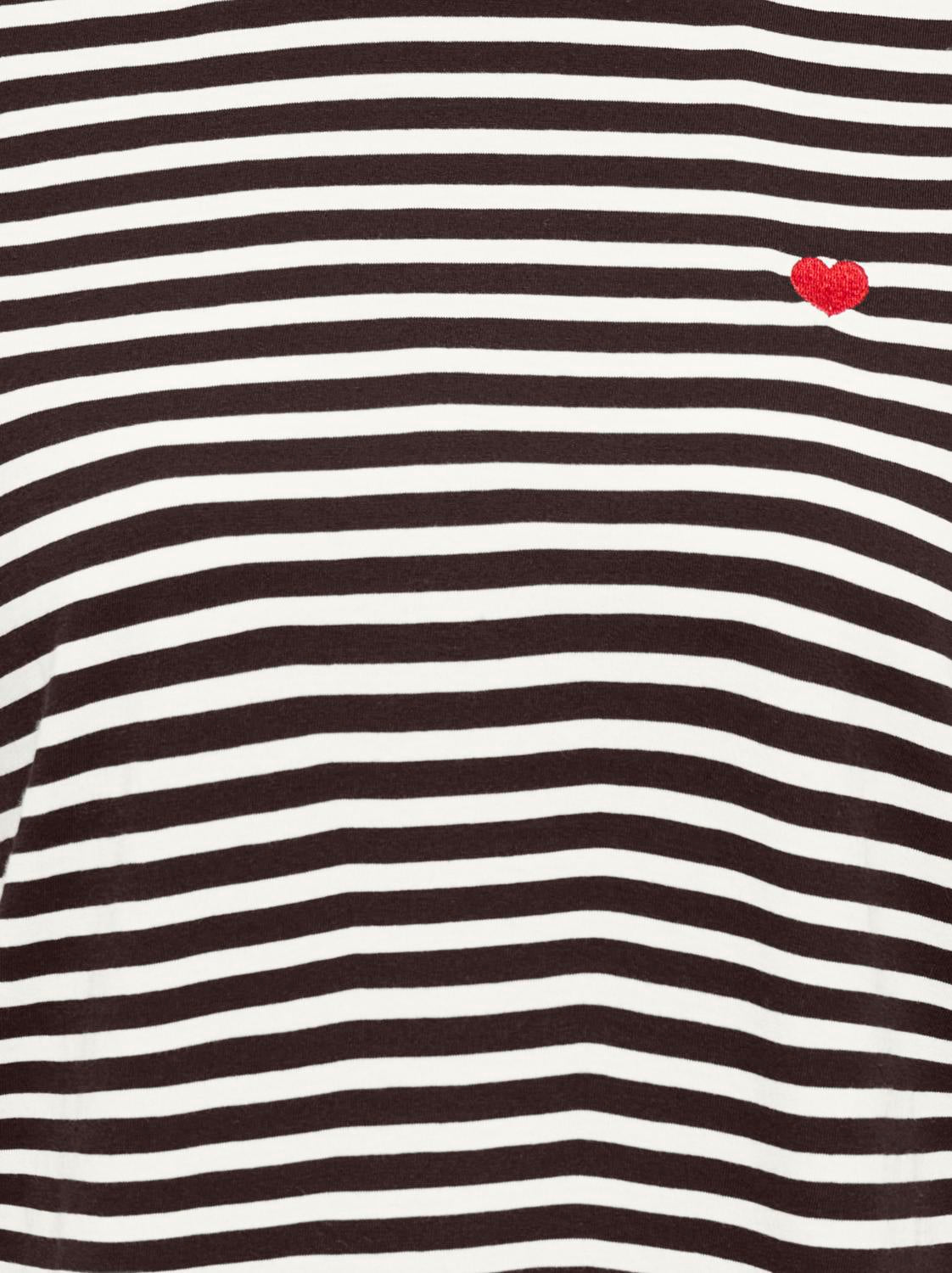 JDY - Pisa - T-shirt - Chokoladebrun