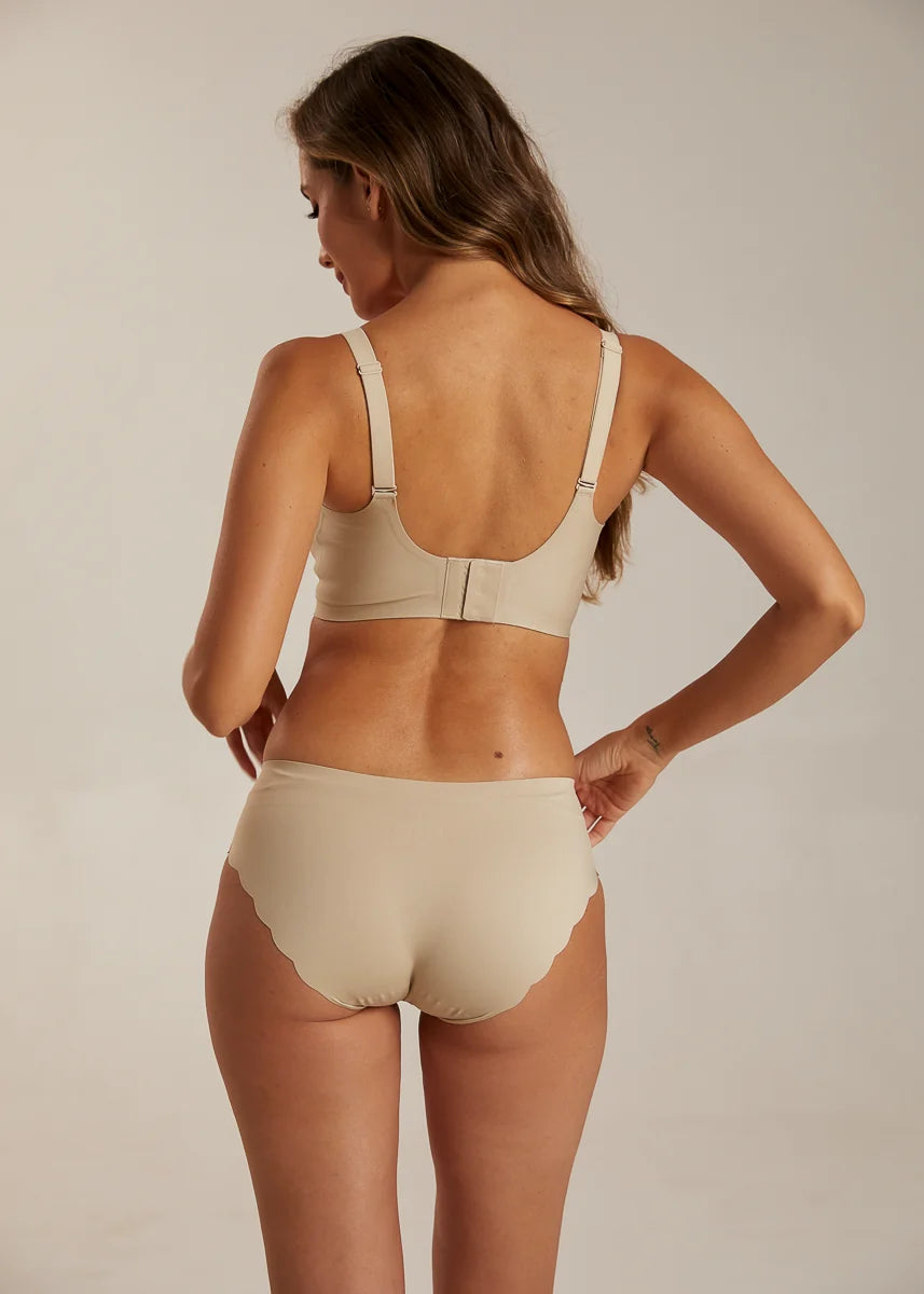 FEMIFEMME FlexiComfort Bøjlefri BH - Sand