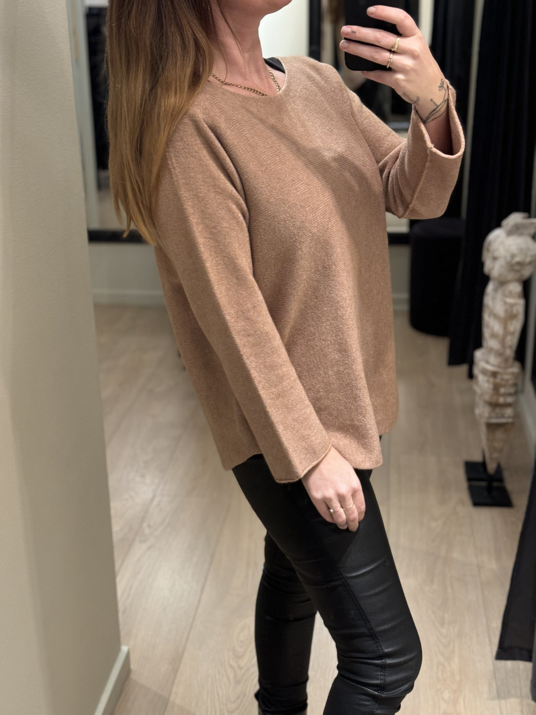 Marta - Bluse - Camel