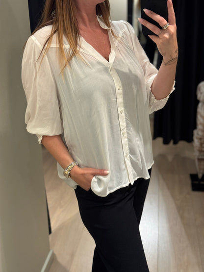 ONLY - Raya - Bluse Hvid
