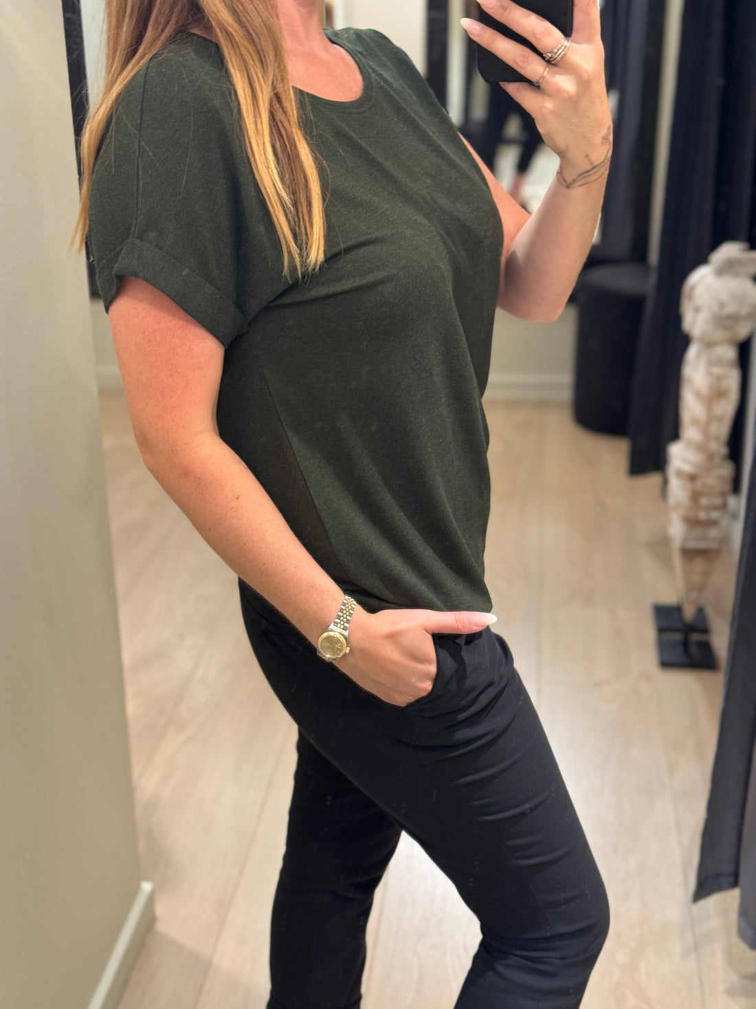 ONLY - Moster - T-shirt Grøn