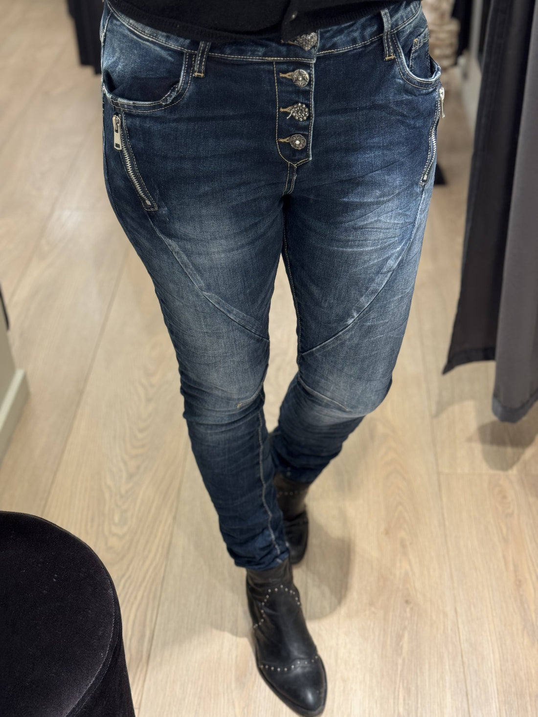 Jewelly - Jeans - Glitter Hjerte