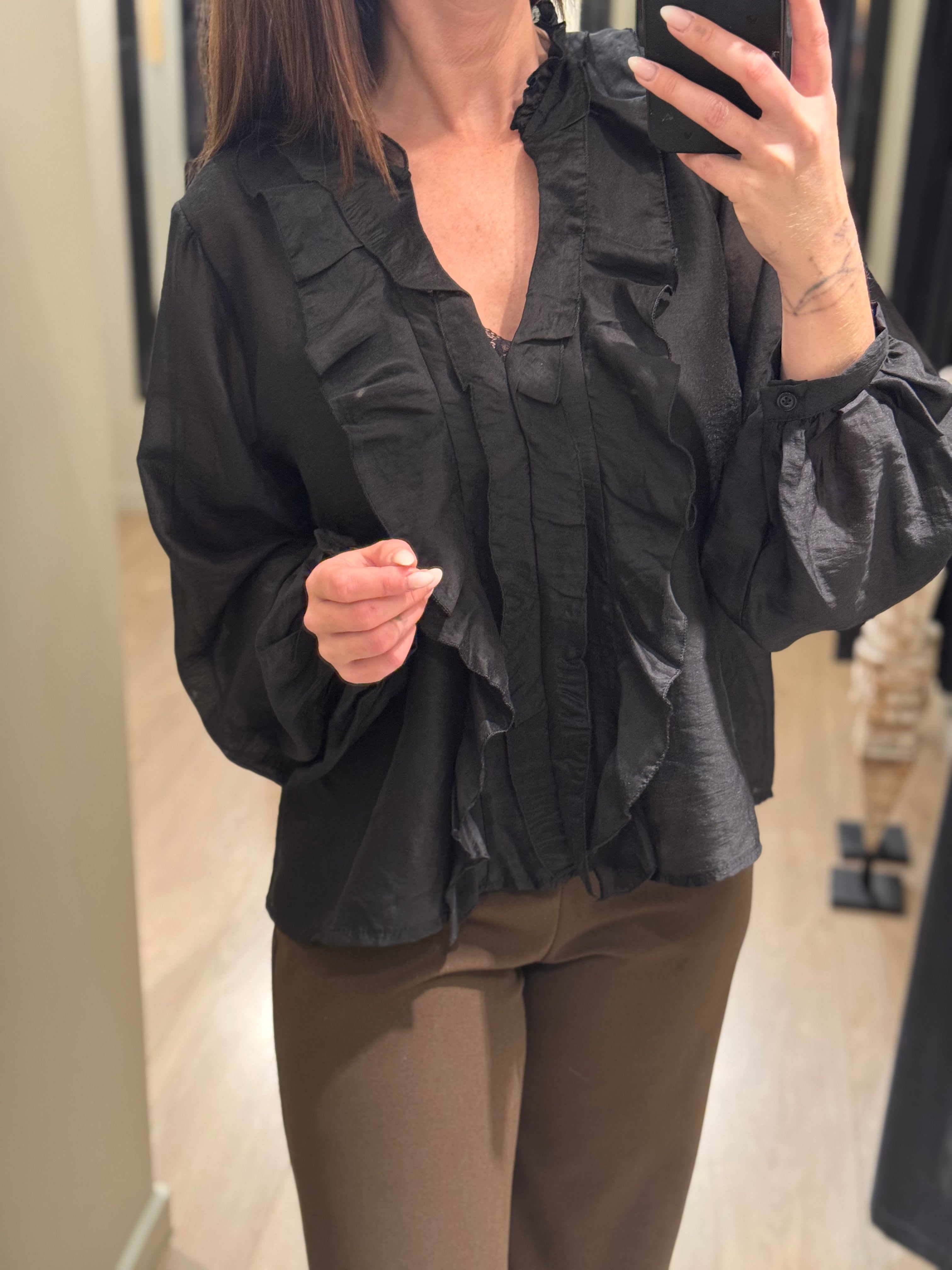 Marta - Skjorte - Sort