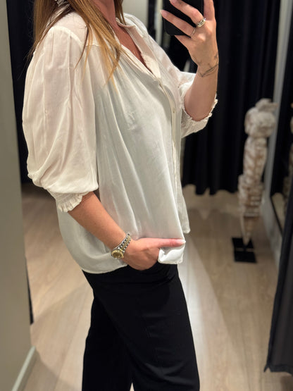 ONLY - Raya - Bluse Hvid