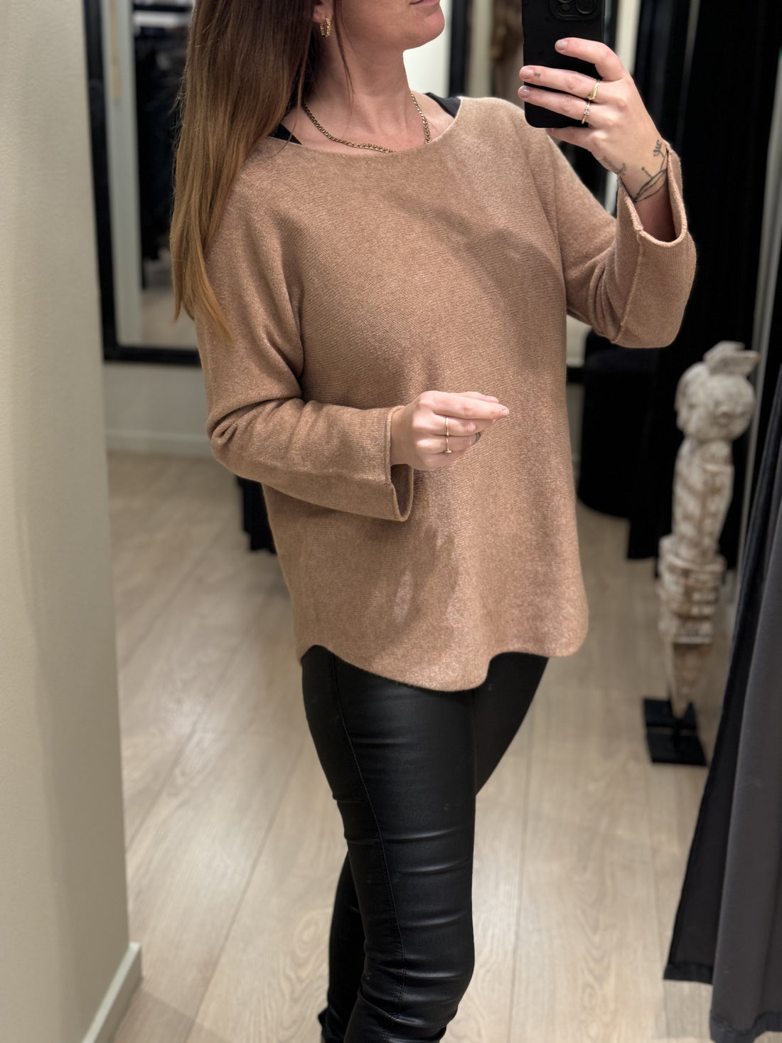 Marta - Bluse - Camel