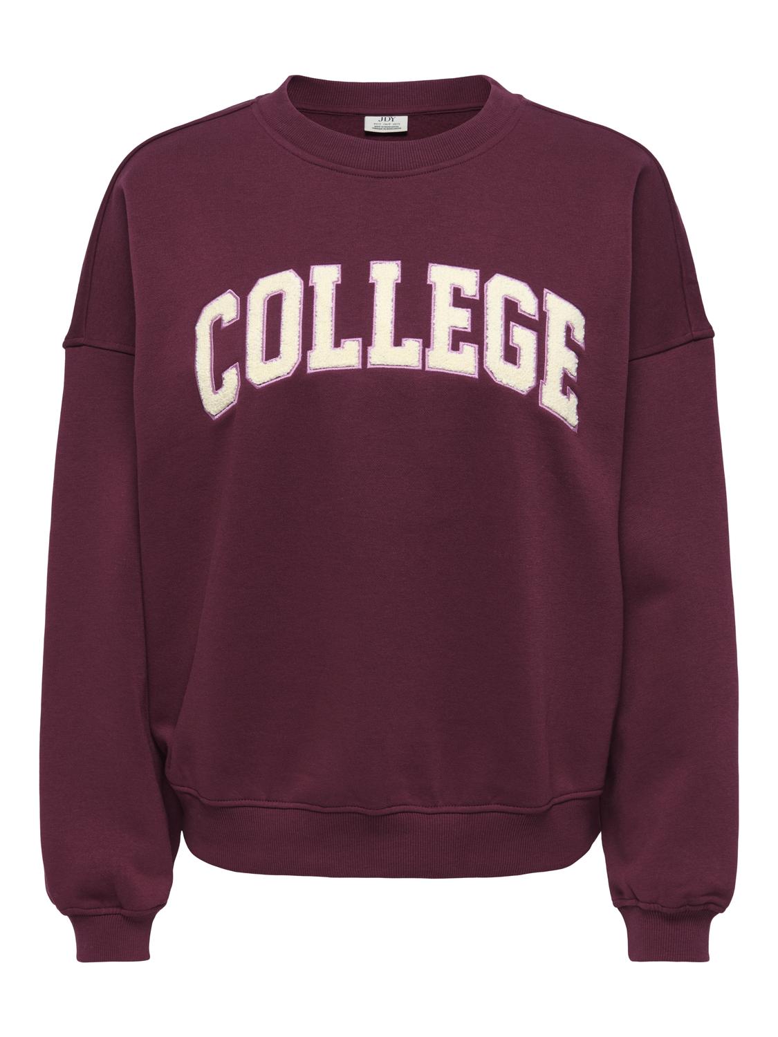 JDY - Mesa - Sweatshirt - Windsor Wine