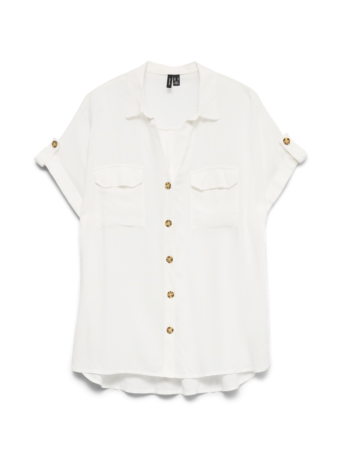 Vero Moda - Bumpy - Skjorte - Snow White